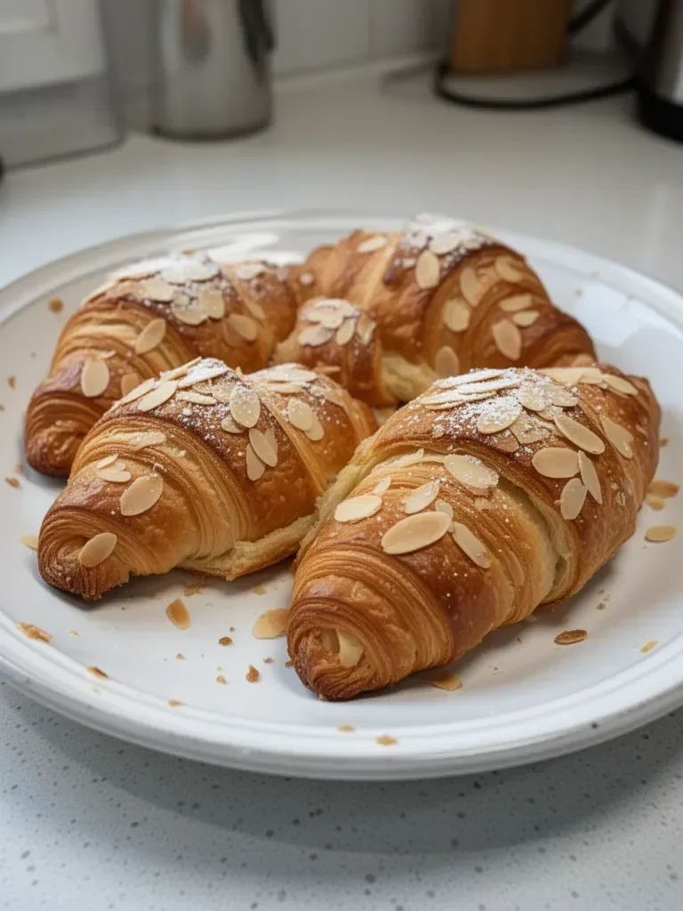 Croissants aux amandes