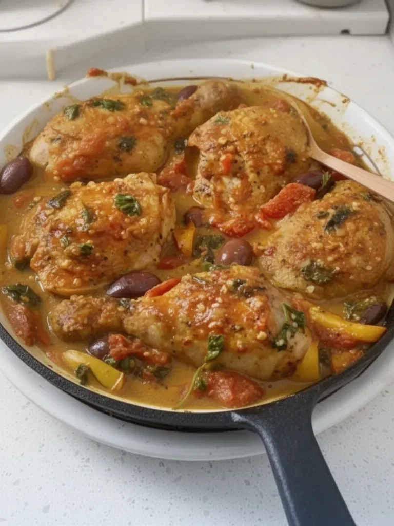Cuisse de poulet au curry