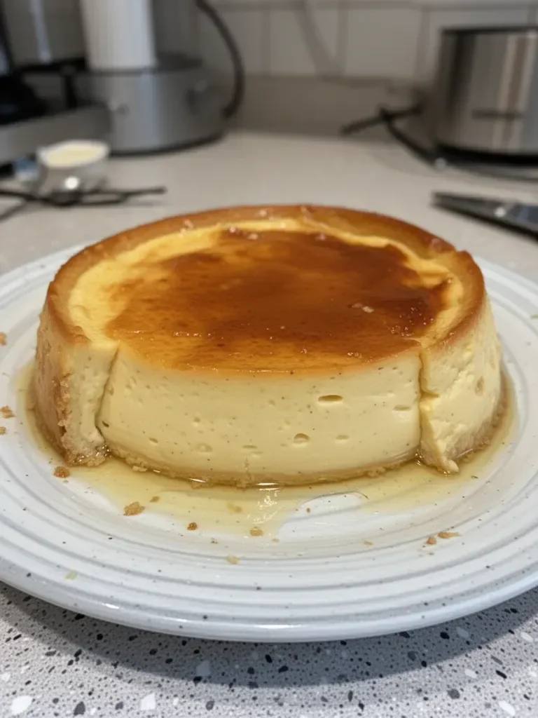 Flan Pâtissier à la Vanille (uniquement aux jaunes d'œufs)