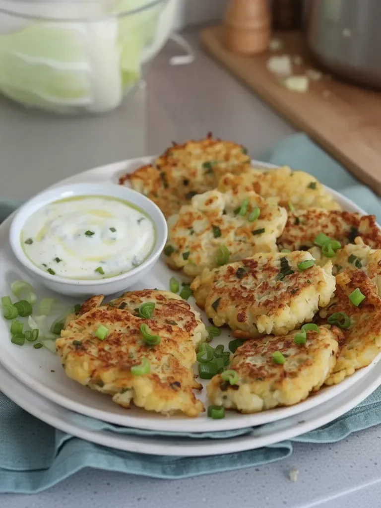 Galettes de chou-fleur façon rostis de pommes de terre