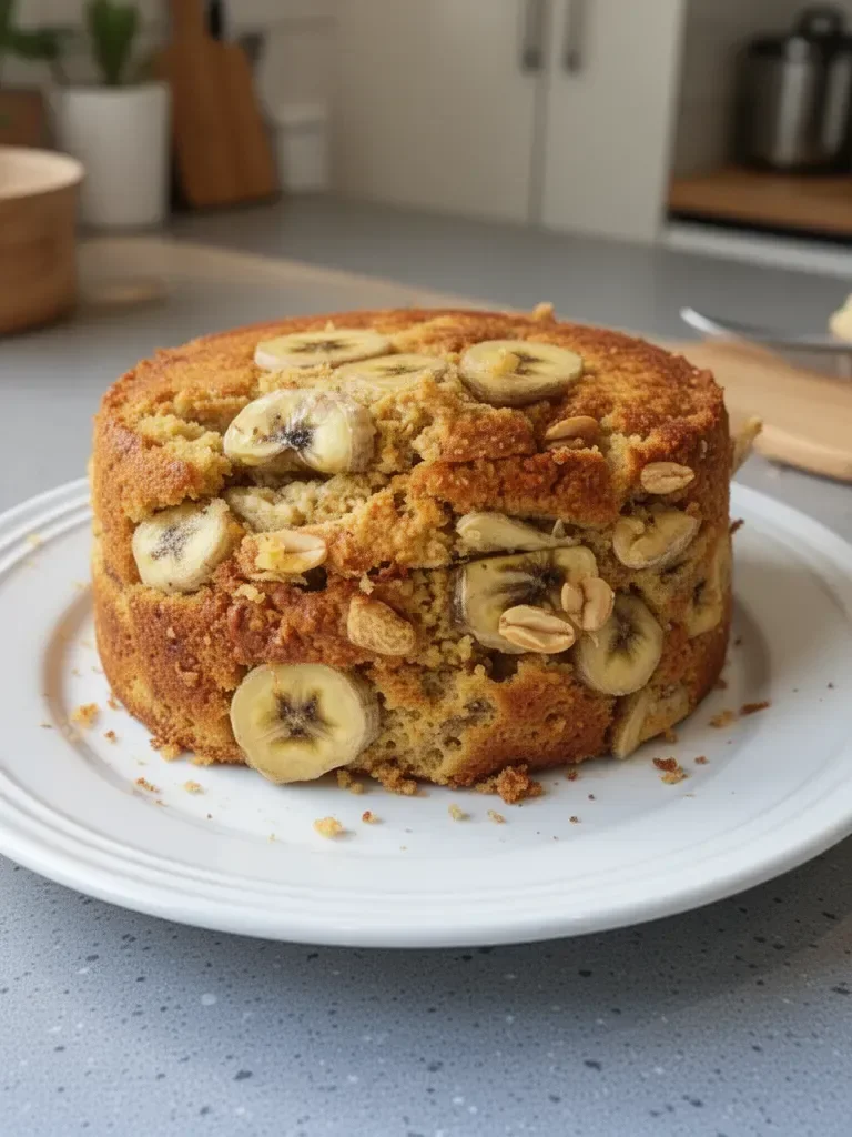 Gâteau à la banane sain
