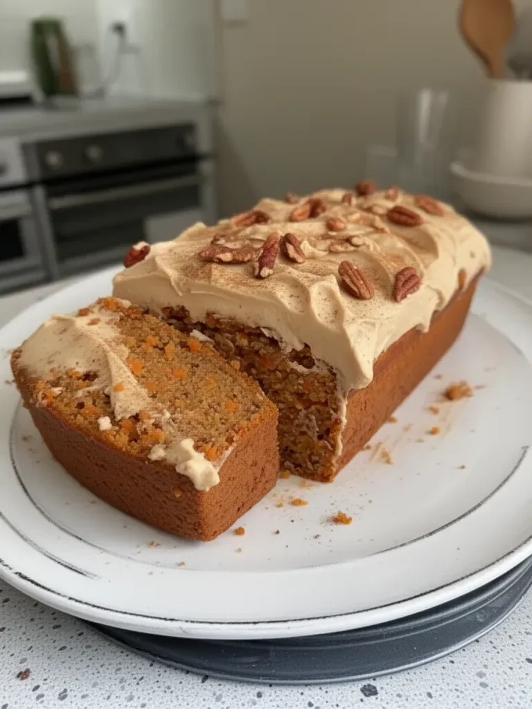 Gâteau aux Carottes et Glaçage Chai Latte