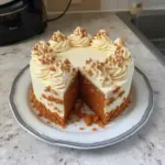 Gâteau Carotte Moist avec Glaçage au Fromage à la Crème