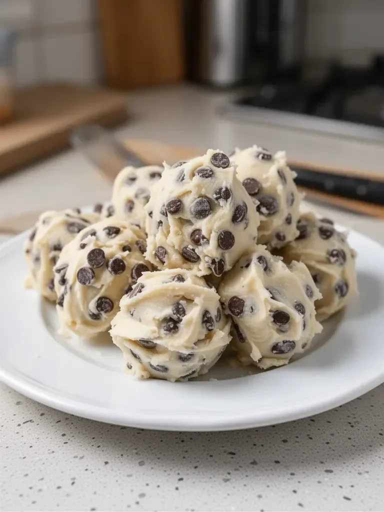 Greek yogurt cookie dough bites