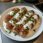 Kofta de poulet sauce yaourt à l’ail
