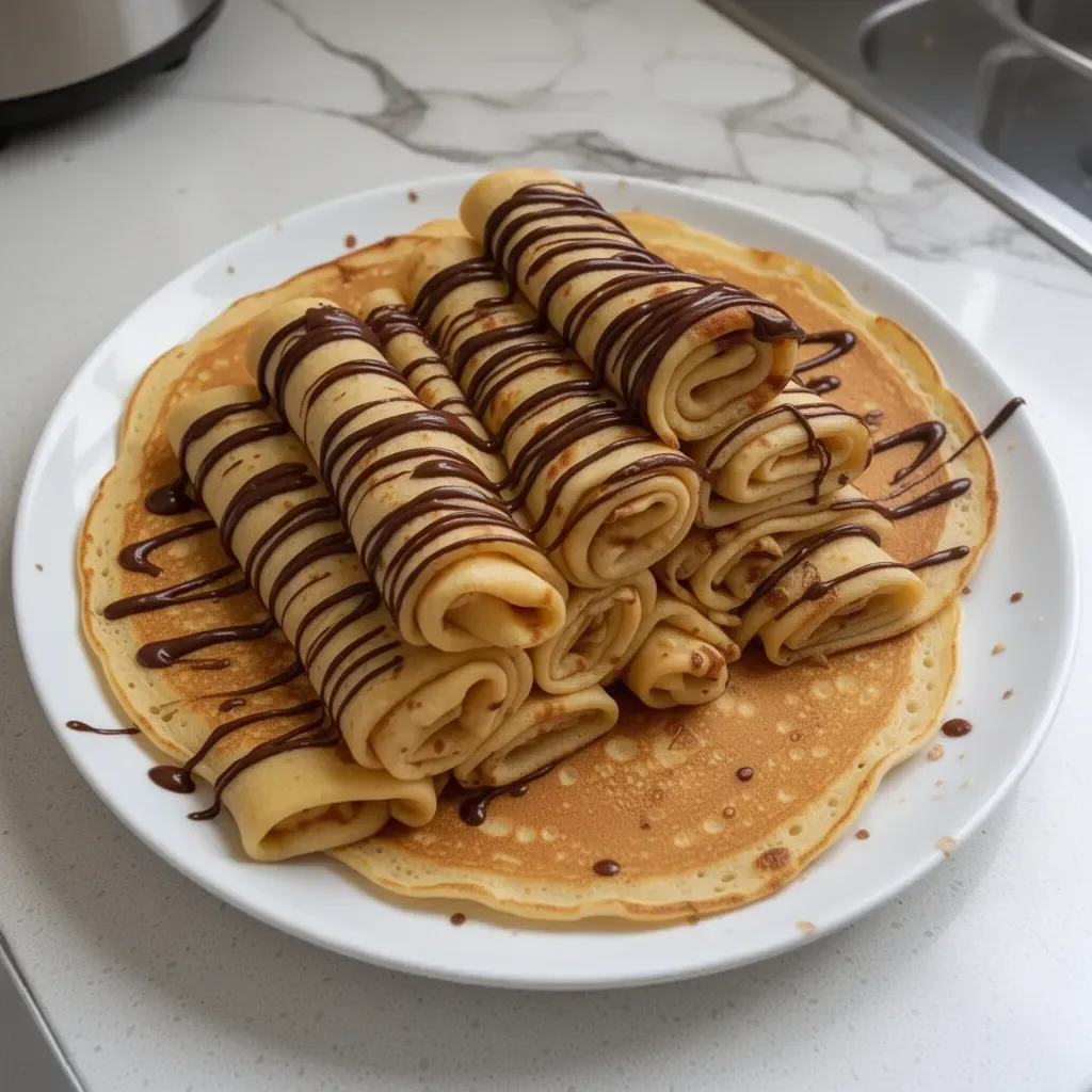 Pâte à pancakes moelleuse prêtes à être cuites