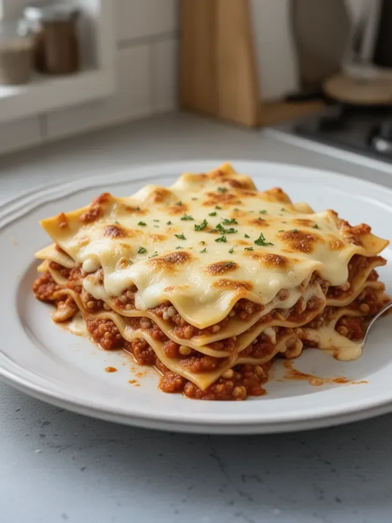 Lasagne à la Béchamel Classique