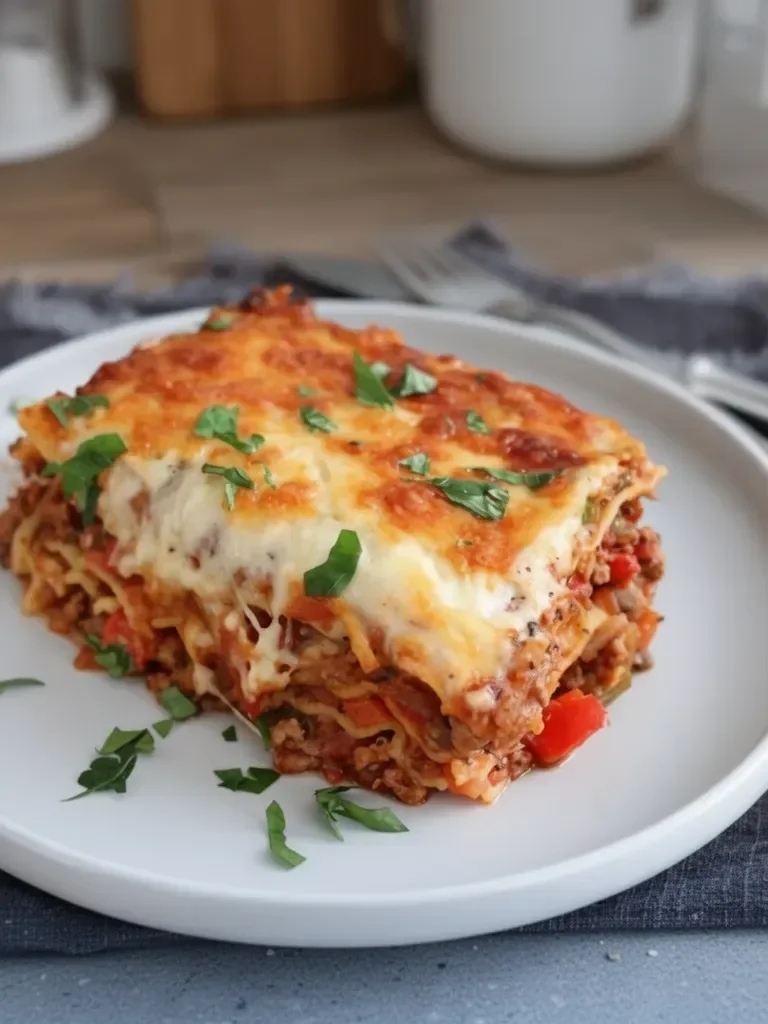 Lasagne aux légumes savoureux