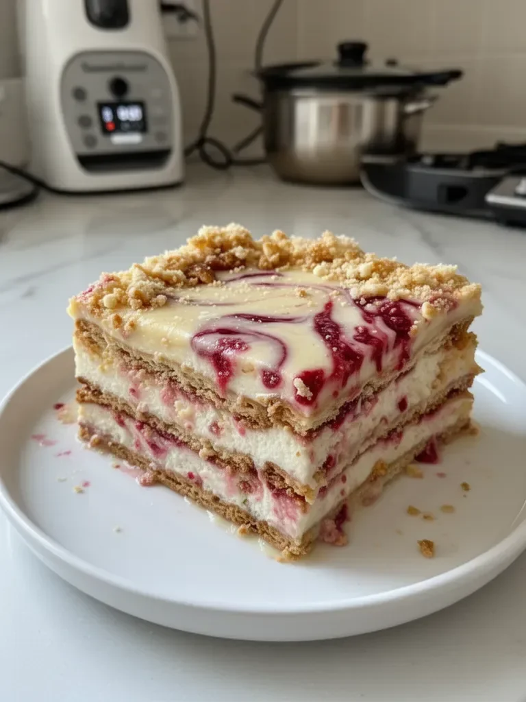 Lasagne Chocolat Blanc Framboise