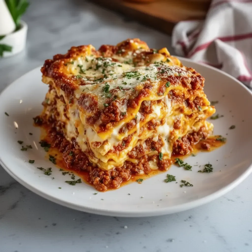Recette de lasagne facile et rapide avec ingrédients frais et savoureux.