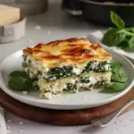 Lasagnes aux épinards et chèvre