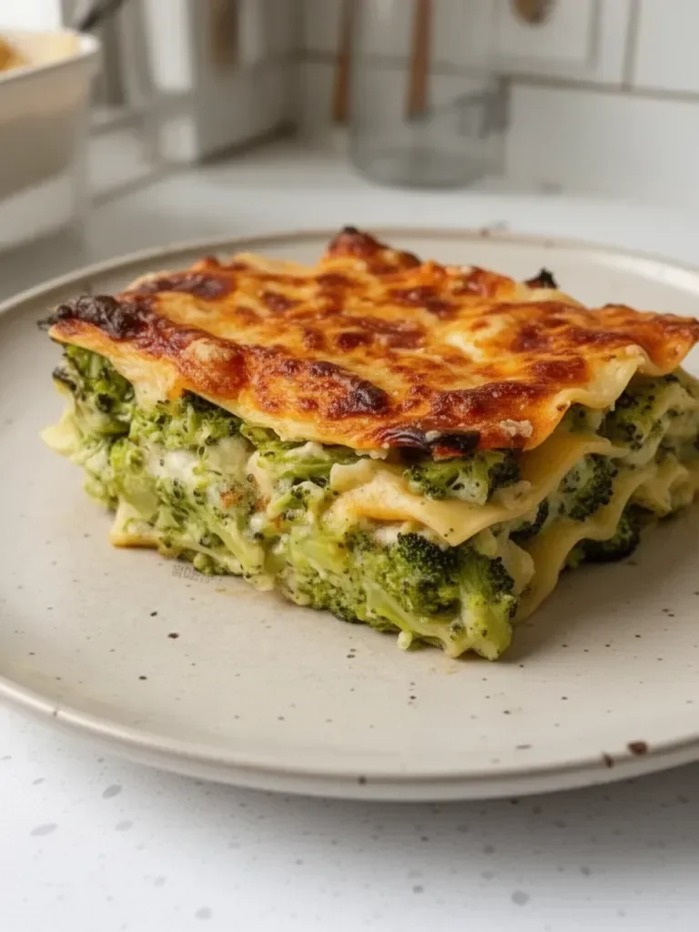 Lasagnes Végétariennes au Brocoli