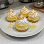 Mini Cheesecakes Citron Meringué