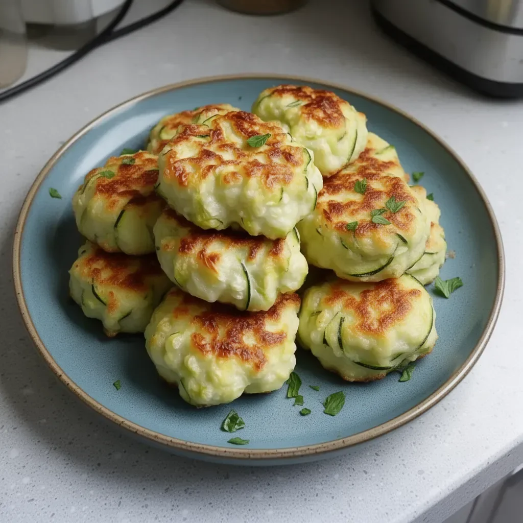 Plat savoureux de nuages de courgettes préparé avec des ingrédients frais.