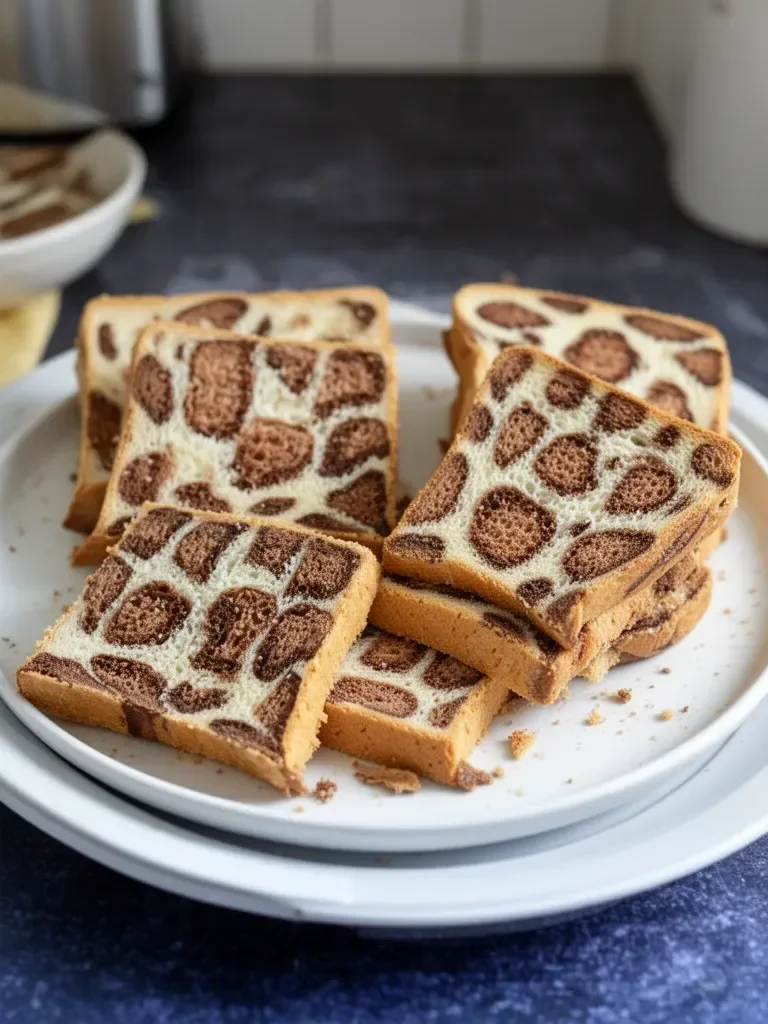 Pain de mie léopard