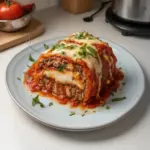 Pain de viande italien farci