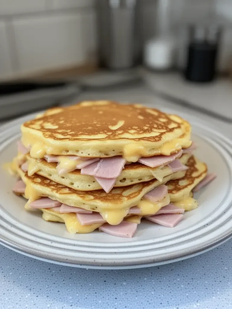 Pancakes Salés Jambon-Fromage : Une Délicieuse Révélation