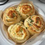Petits Pains à l'Ail au Fromage Beurré