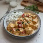 Poulet Crémeux Riz Fondant