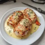 Queue de homard à l'ail et au beurre crémeux
