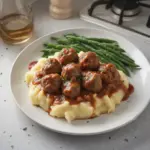 Recette de Boulettes de Viande de Salisbury et de Purée de Pommes de Terre