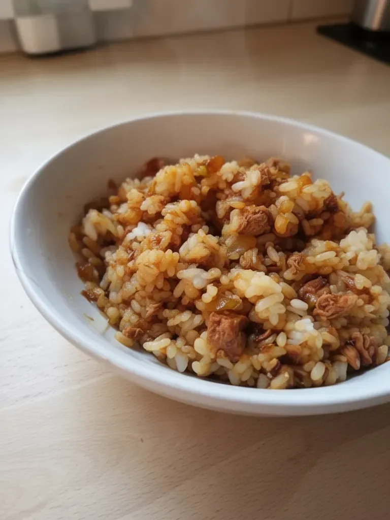 Riz sauté au thon coréen