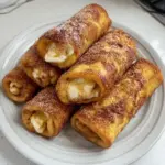Roulés de Pain Perdu à la Cannelle et au Sucre