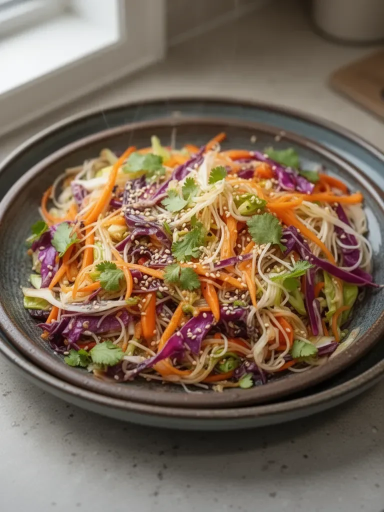 Salade chinoise : un plat voyageur qui rassemble autour de la table
