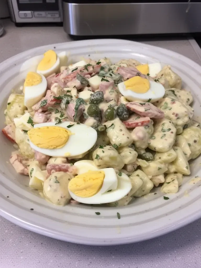Salade piémontaise traditionnelle