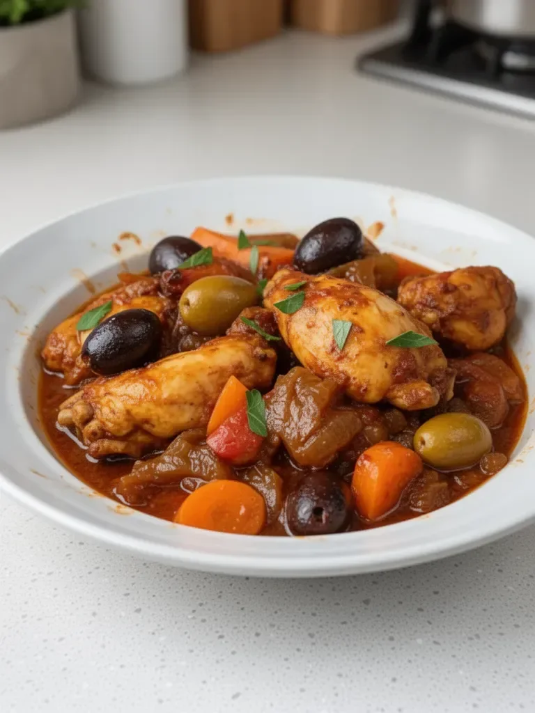 Tajine de Poulet aux Épices
