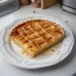 Tarte aux Pommes Façon Crème Brûlée