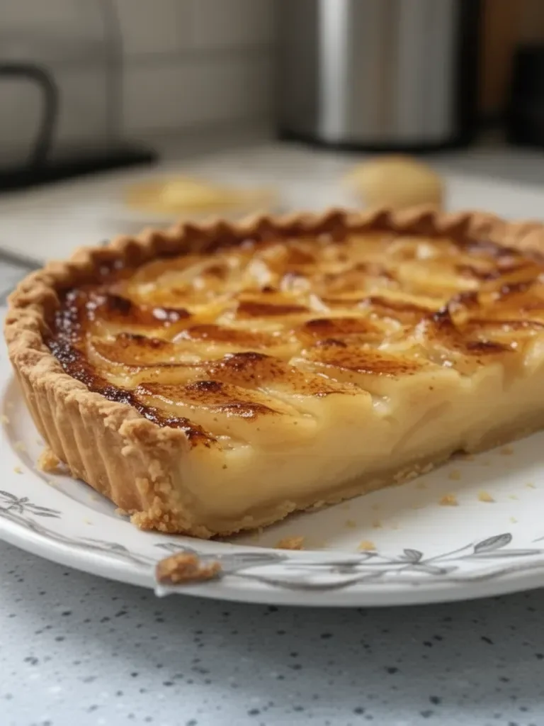 Tarte aux Pommes Façon Crème Brûlée : Un Délice à Chérir