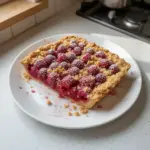 Tarte Crumble aux Framboises