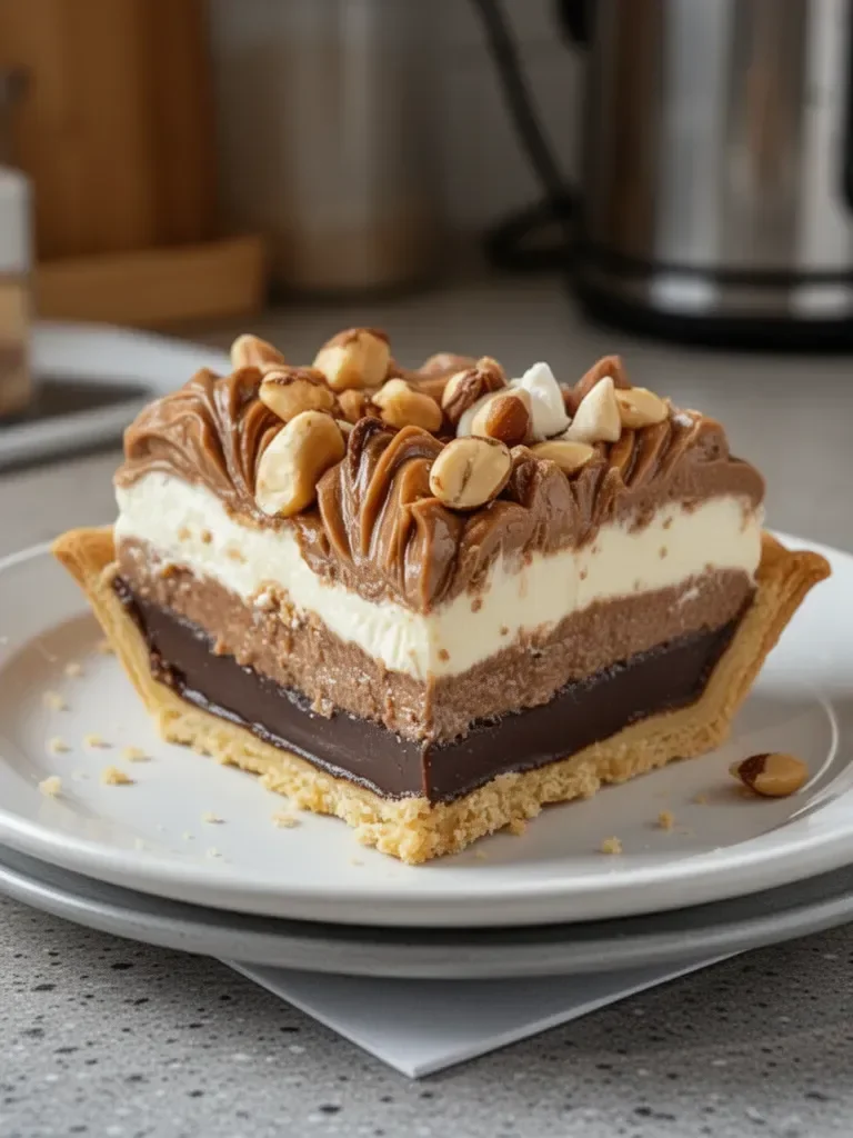 Tarte vanille-praliné avec chantilly vanillée