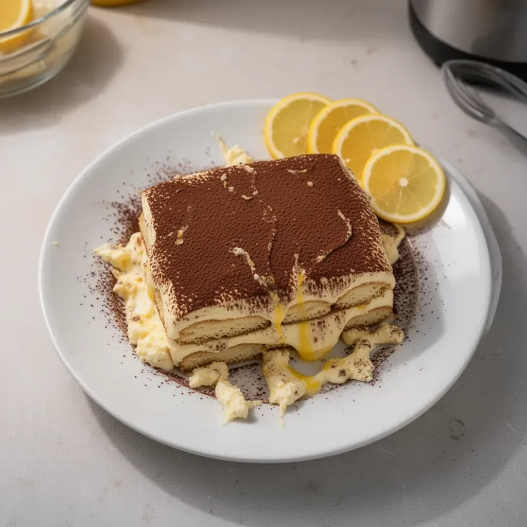Tiramisu au citron, un délicieux dessert crémeux et rafraîchissant