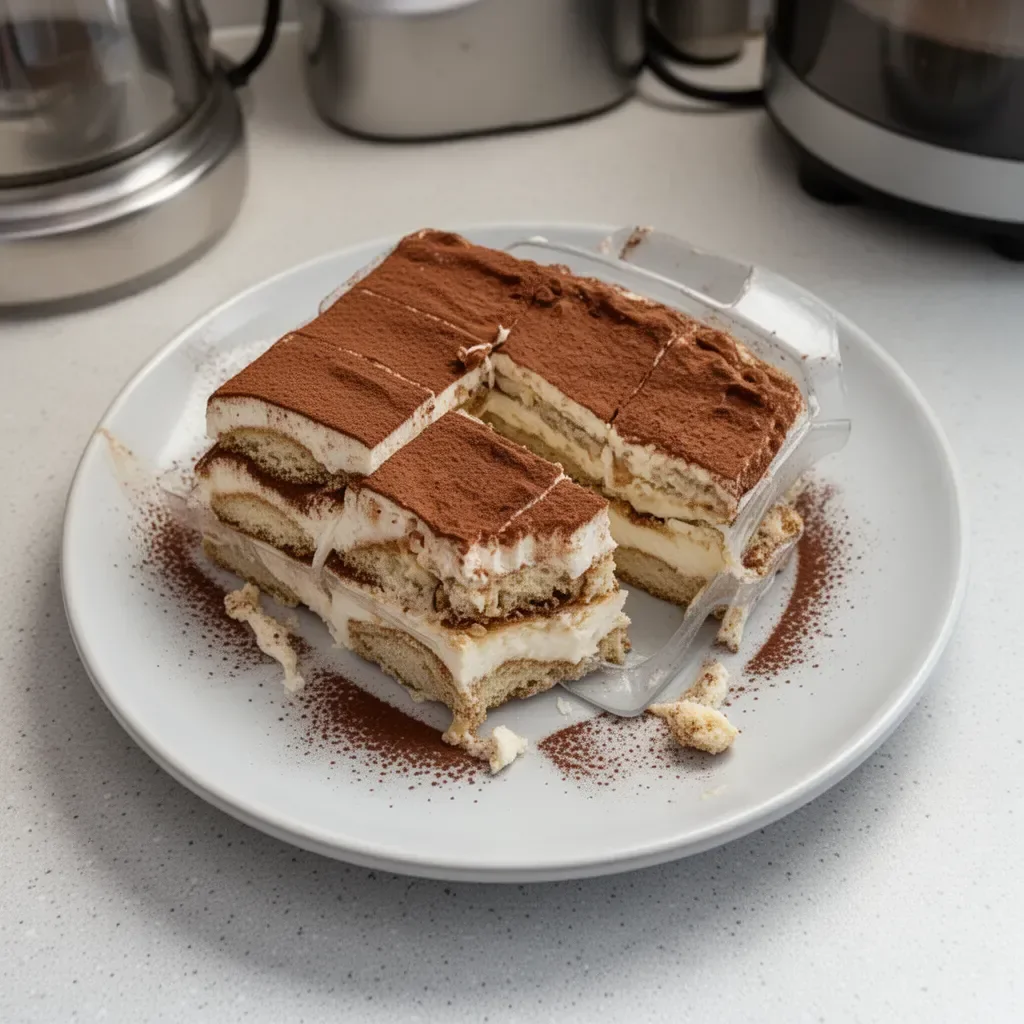 Tiramisu de Gordon Ramsay avec café et mascarpone