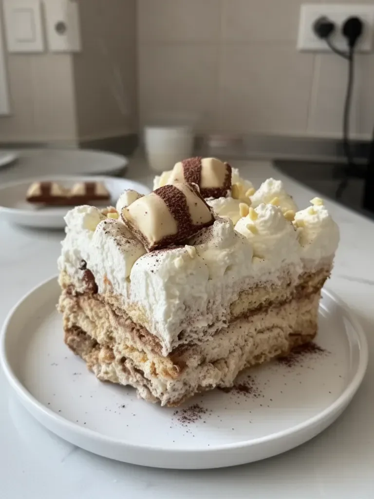 Tiramisu Kinder Bueno Blanc