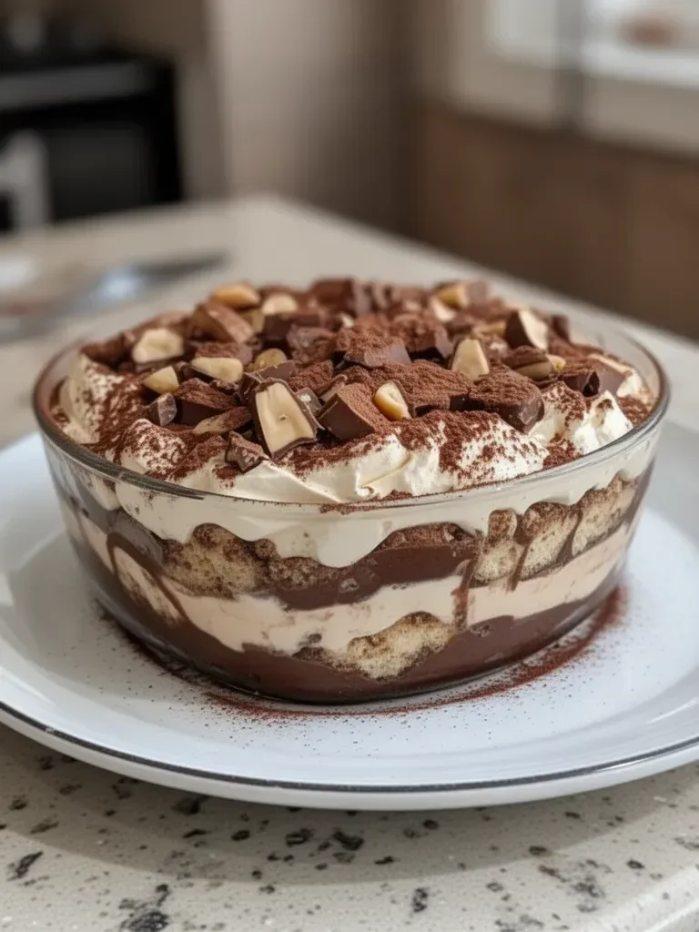 Tiramisu style Kinder Bueno