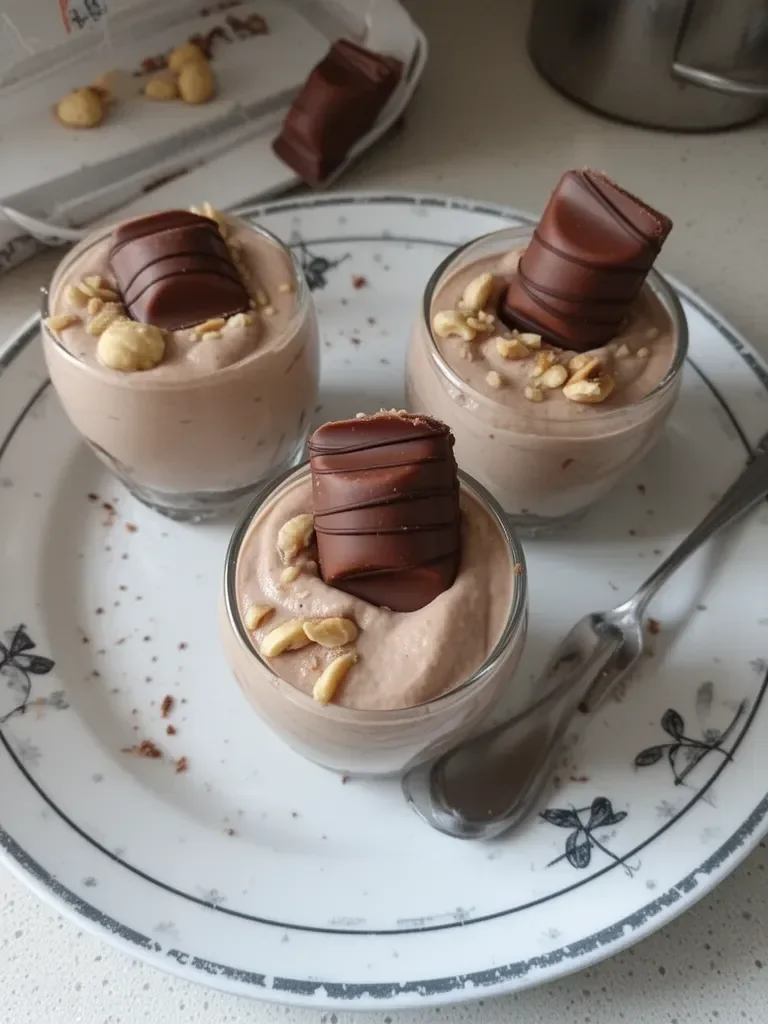 Verrines Kinder Bueno 4 Verrines Kinder Bueno