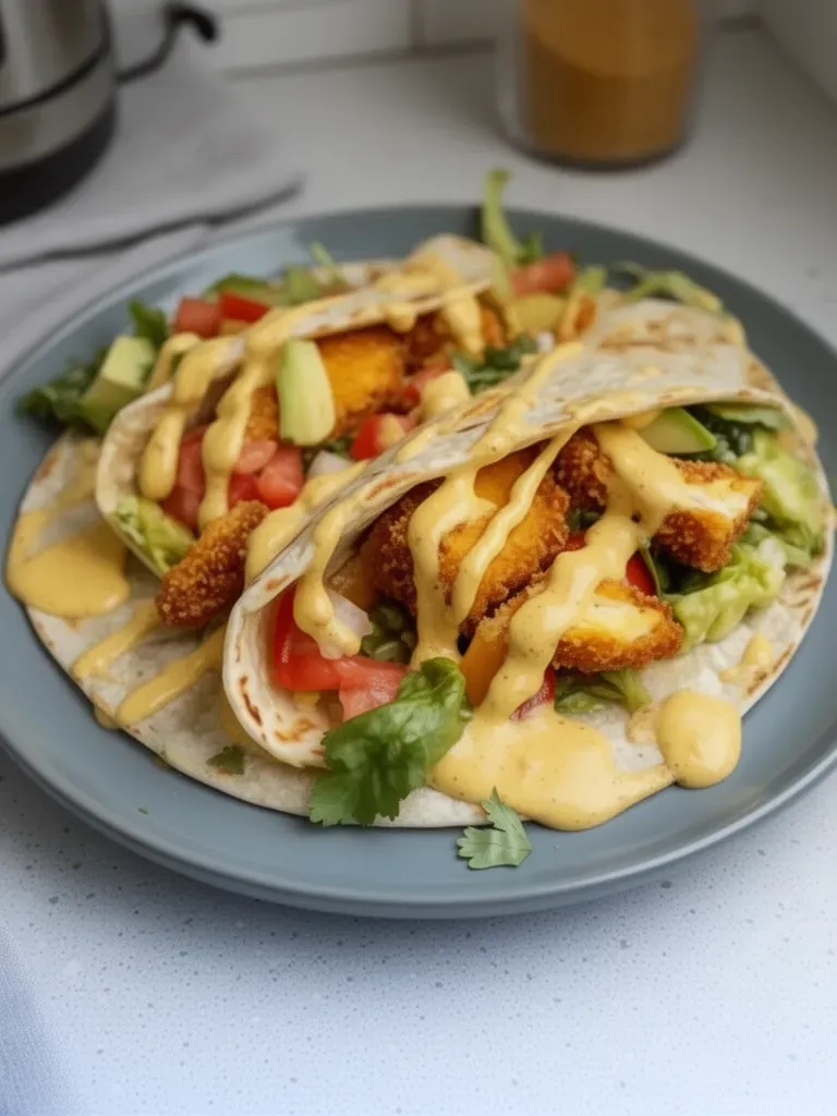 Wraps au Poulet Croustillant et Mayonnaise Curry : Une Recette Ultime Incroyable 4 Wraps au Poulet Croustillant et Mayonnaise Curry : Une Recette Ultime Incroyable