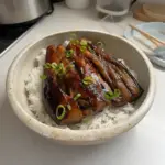 Aubergine glacée à la japonaise (Aubergine-Unagi)