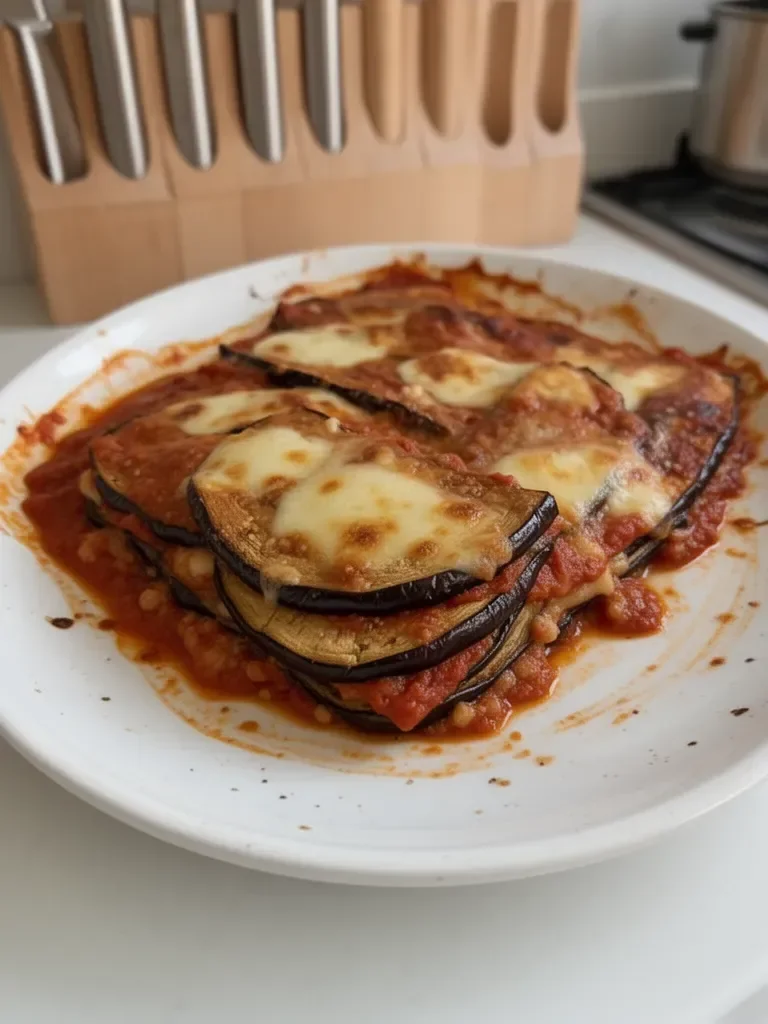 Aubergines à la Parmigiana