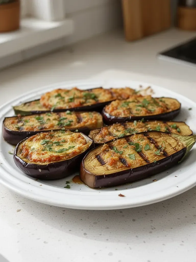 Aubergines grillées
