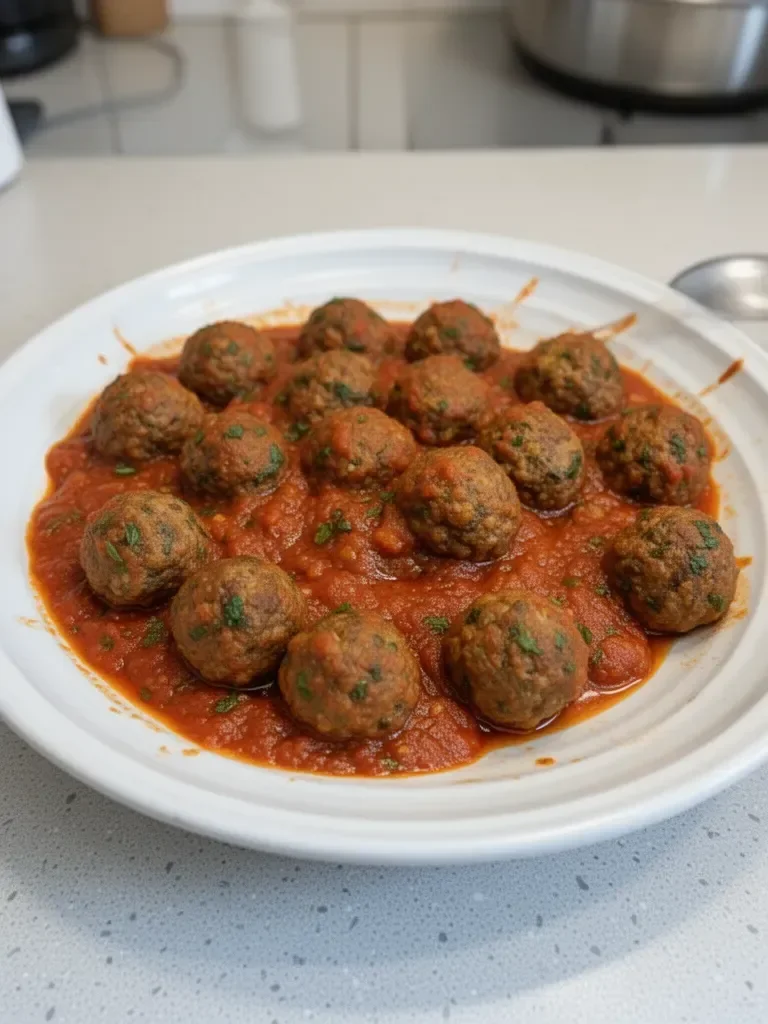 Boulettes de Viande Marocaines (Tajine de Boulettes)