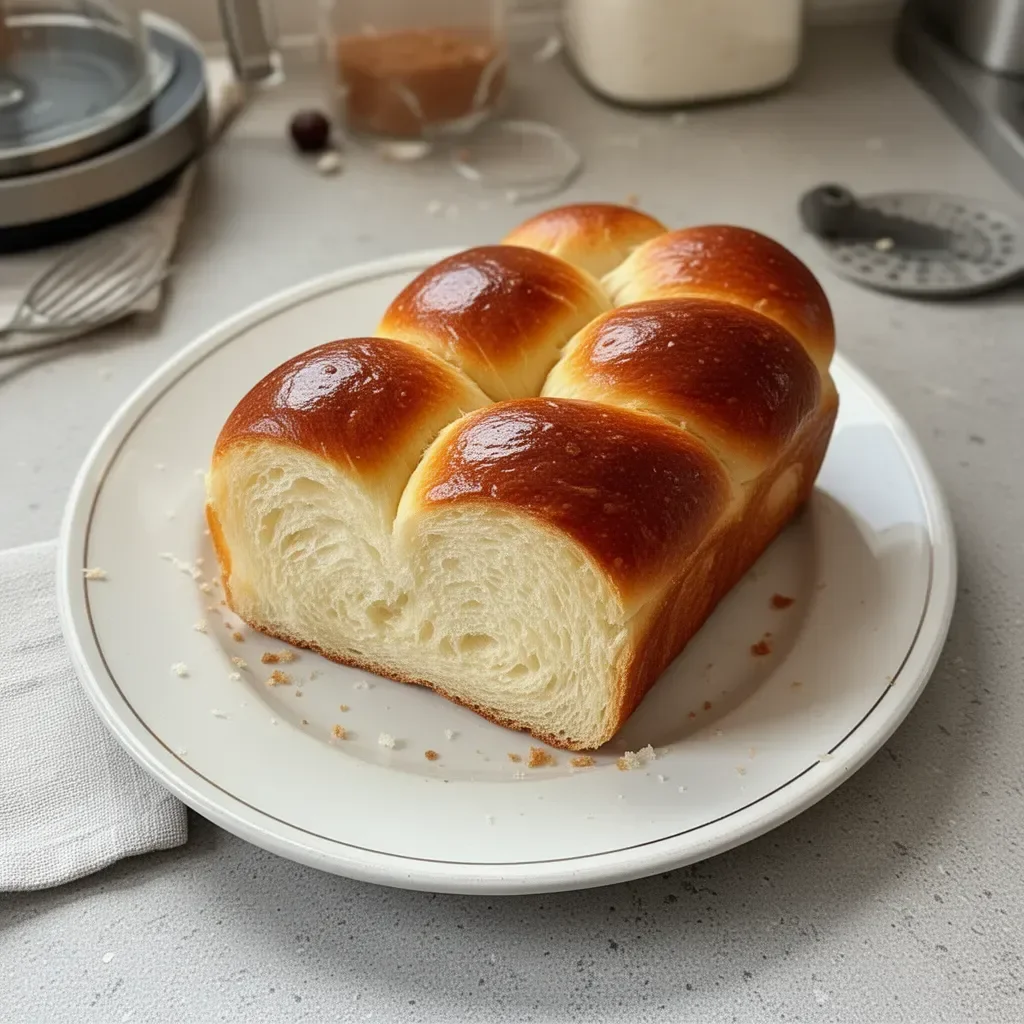 Brioche facile à préparer, délicieuse et moelleuse pour le petit-déjeuner.