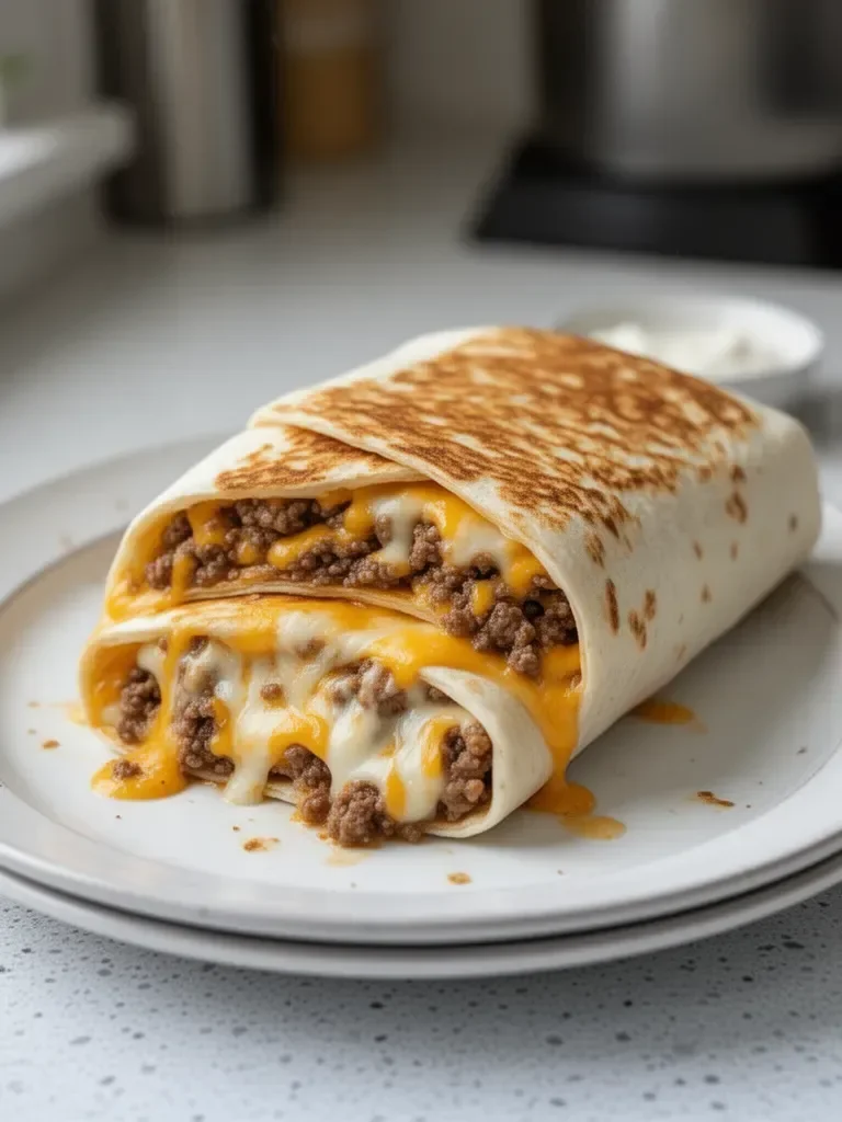 Burrito au fromage grillé irrésistible et facile dont vous aurez à nouveau envie