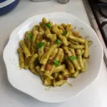 Caserecce au pesto à la trapanese revisité