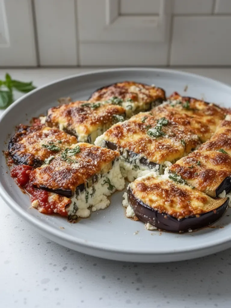 Casserole of Eggplants with Ricotta