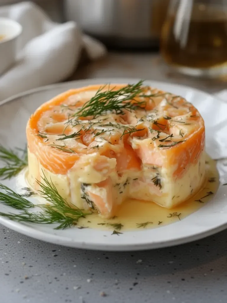 Flan de Poisson au Saumon et Colin