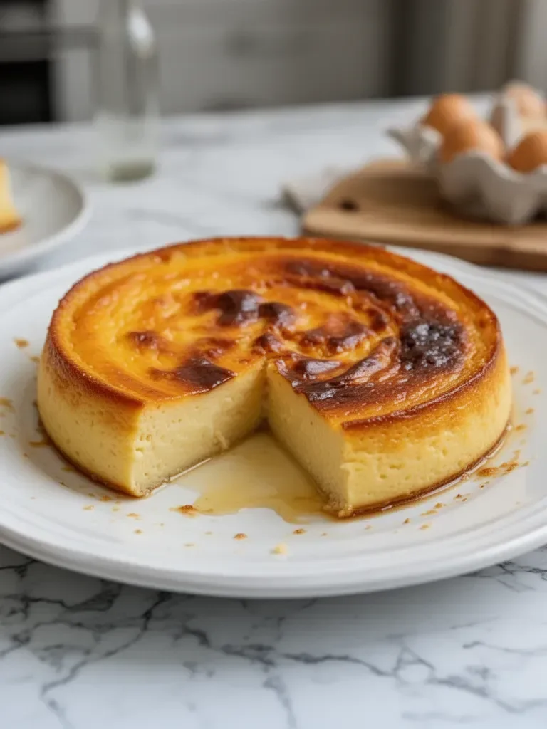 Flan pâtissier sans pâte facile et inratable